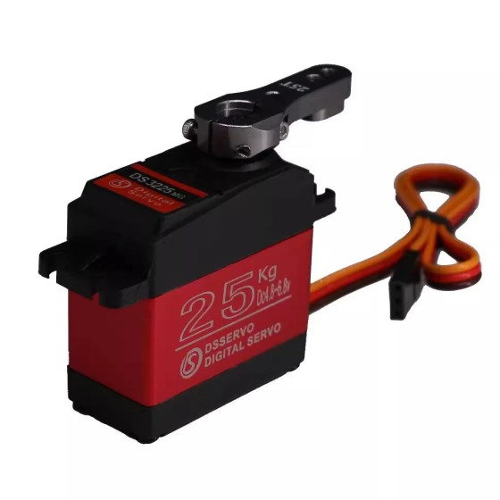 Dsservo Daseng Factory Brand Digitales und wasserdichtes Lenkgetriebe DS3218Mg und DS3225Mg aus Kunststoff